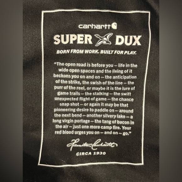 NWT- Carhartt Men's Super Dux Relaxed Fit Insulated Bib Overall SIZE: 3XL - Picture 6 of 15